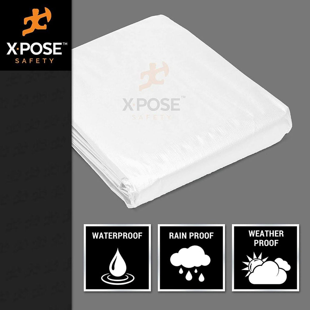 Heavy Duty White Tarps 10 x 12 Case of 5 R463906