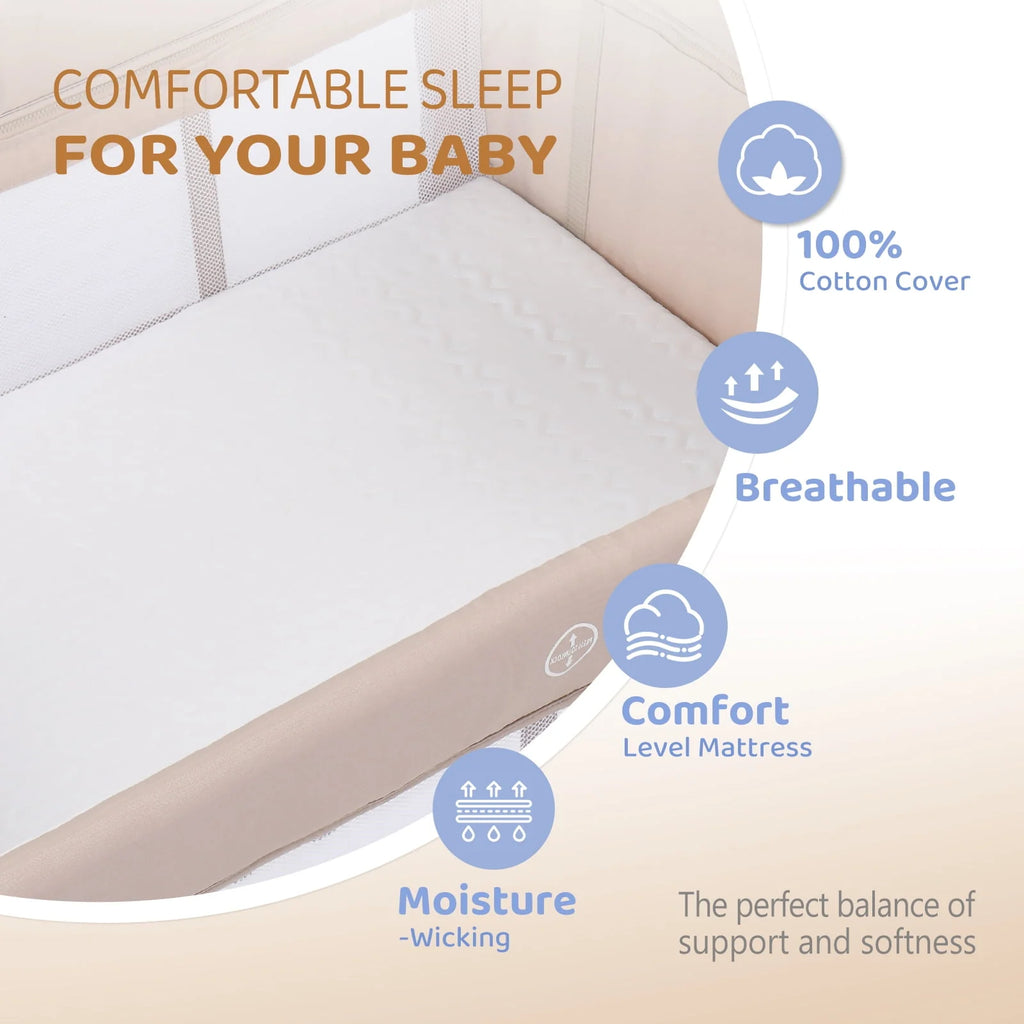 Folding Bedside Bassinet Co-Sleeper M640