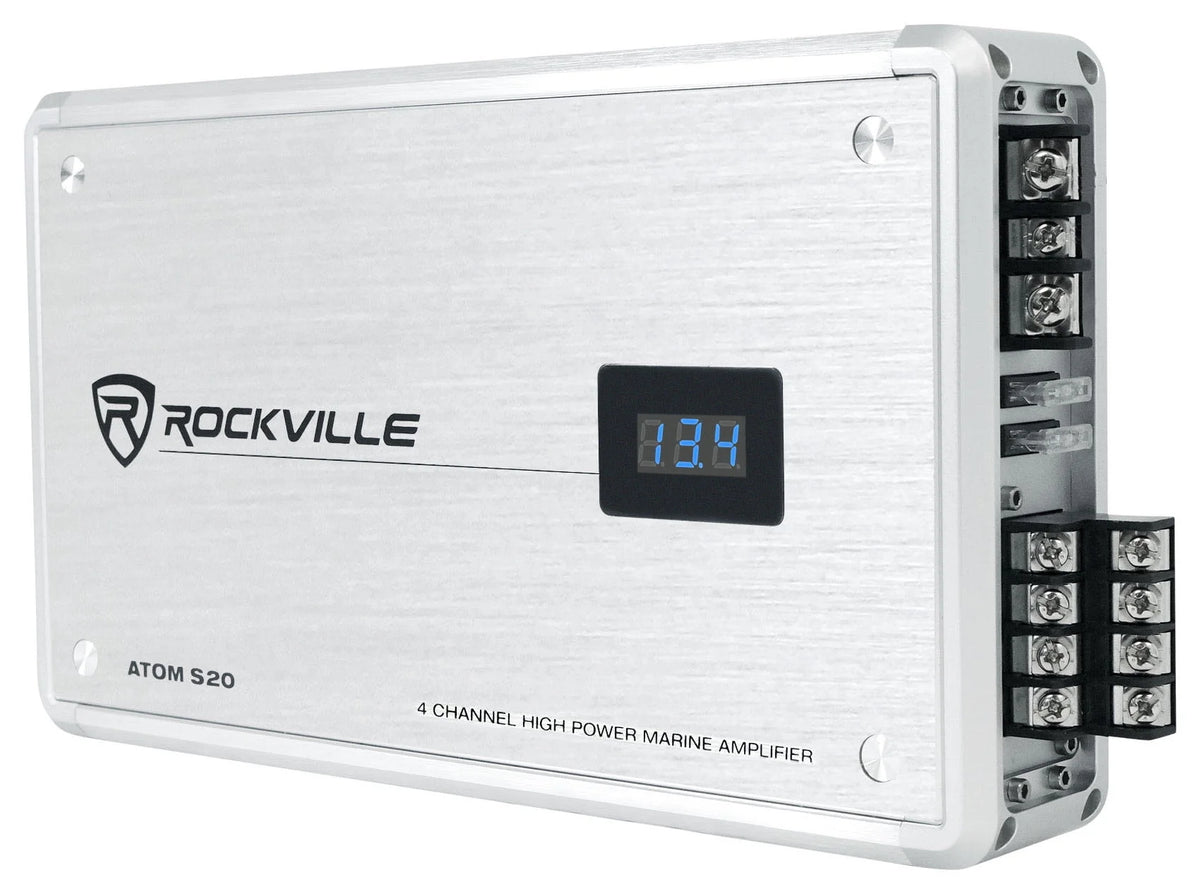 1600w 4 Channel Marine Bluetooth Amplifier H82905