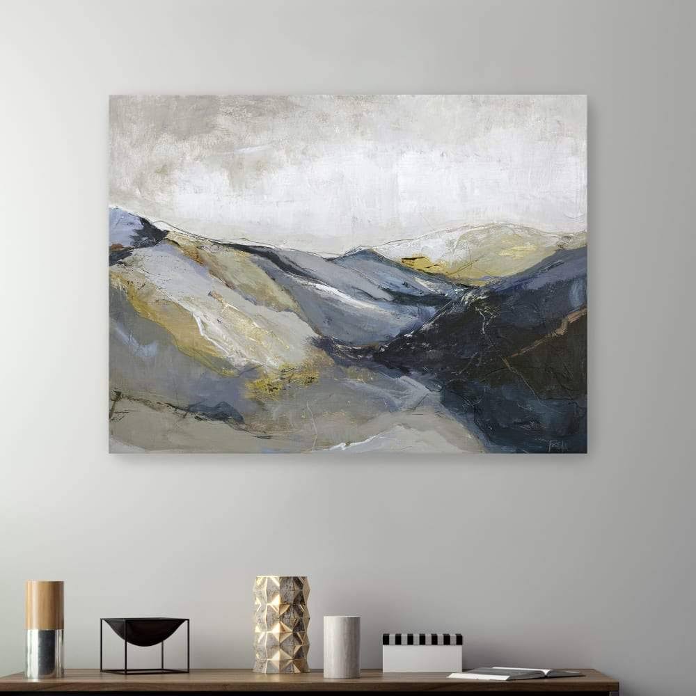Canvas Giclee Blue S881