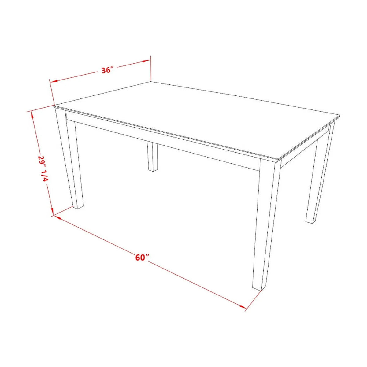 5 Piece Dining Set M767248