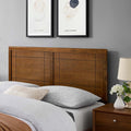 King Wood Headboard in Walnut P4918