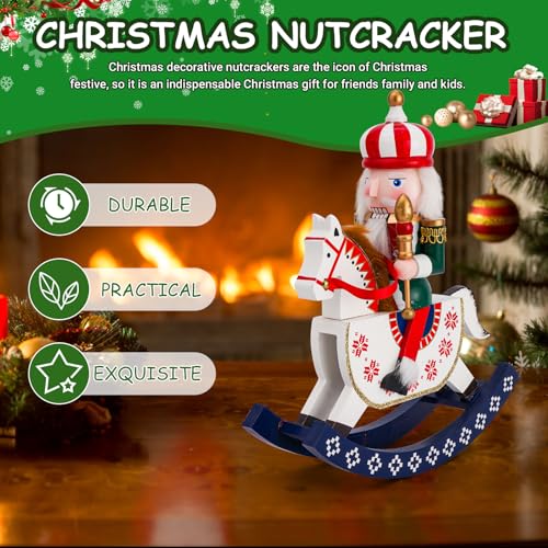 14 inch Wooden Nutcracker Christmas Decor X963
