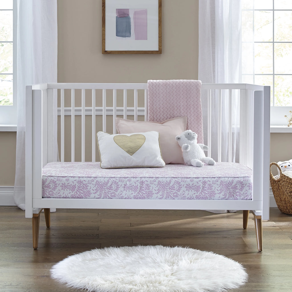 Pink 150 Coil Baby Crib & Toddler Mattress N779446