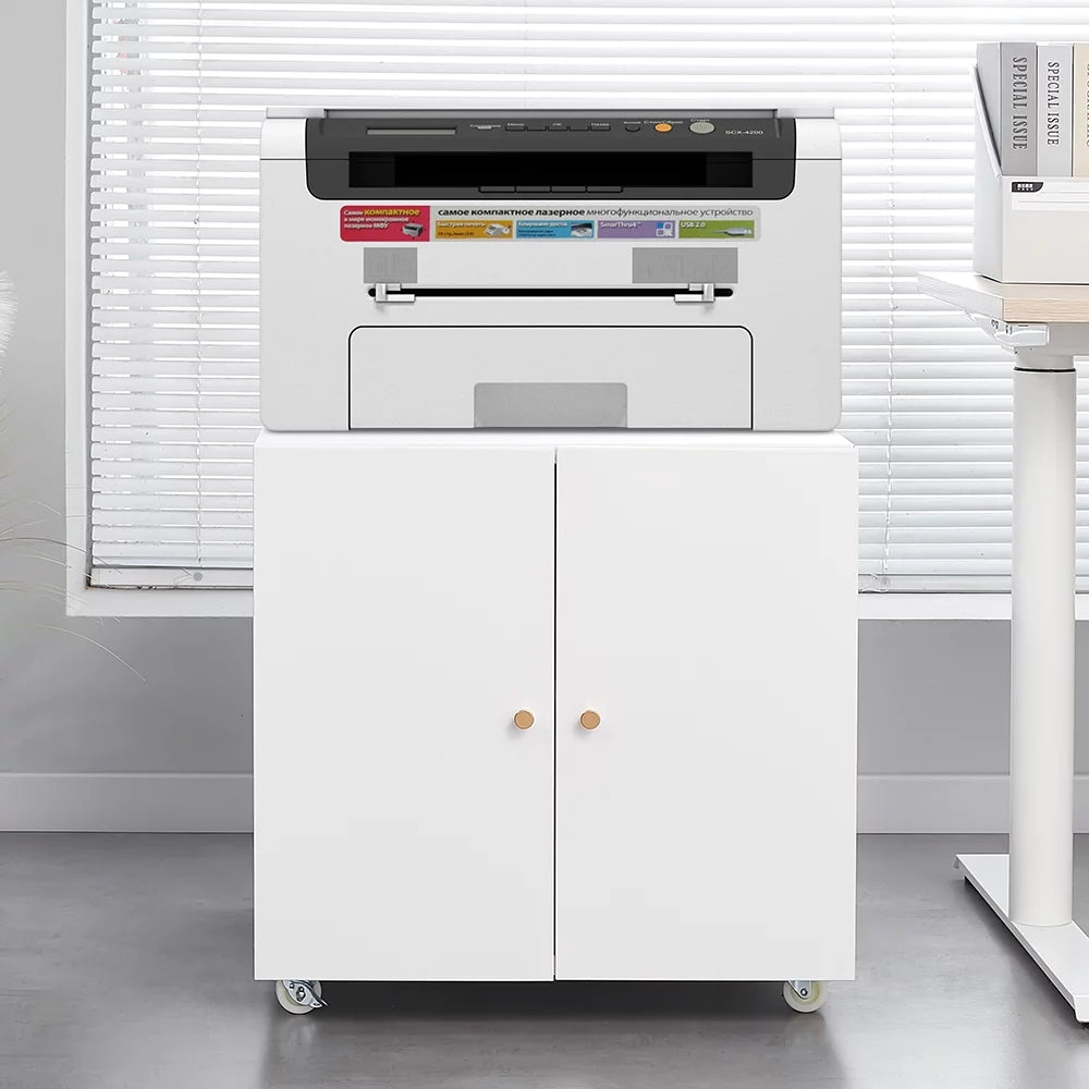 Printer Stand with Storage Cabinet B540449