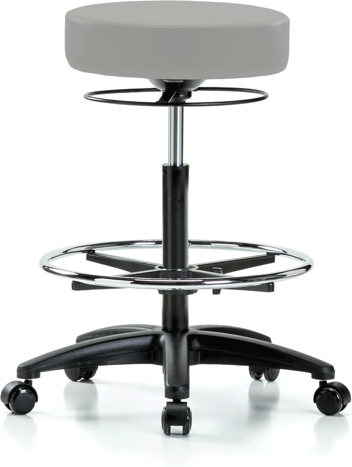 Height Adjustable Salon & Spa Stool with Footring F109