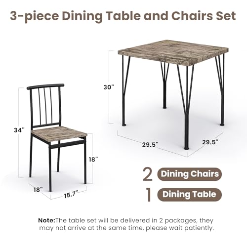 5-Piece Dining Table Set with 4 Chairs Q16275