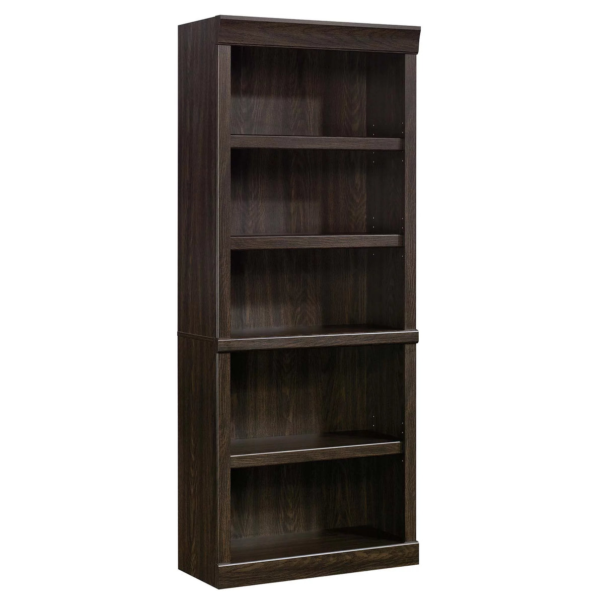 5 Shelf Rustic Gray Bookcase C167265
