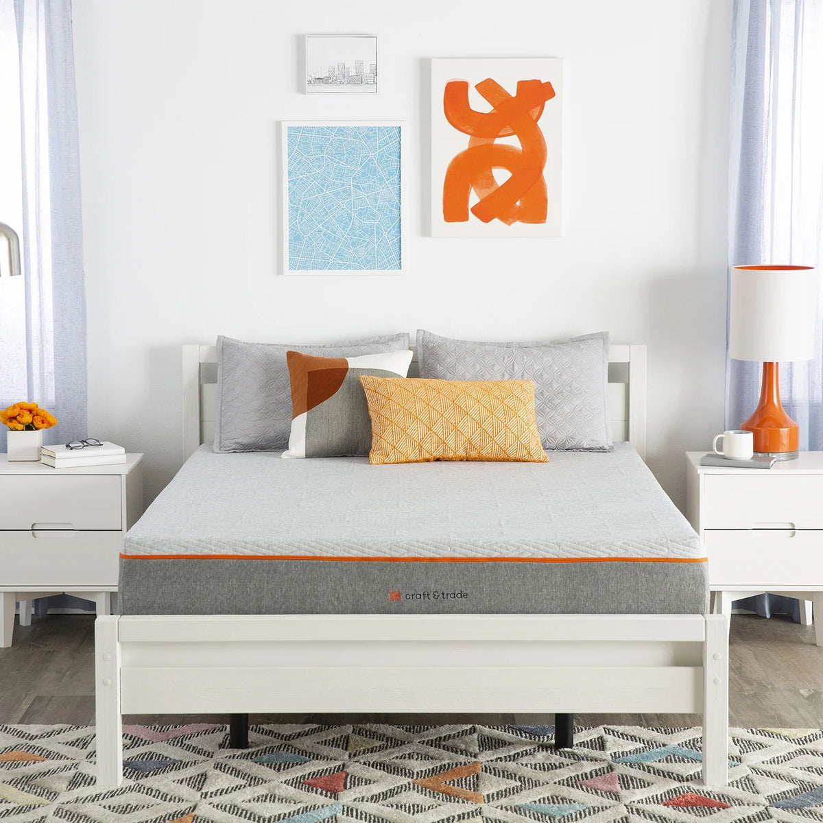 10 Gel Memory Foam Mattress Queen B374082