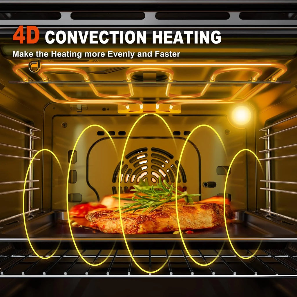 Built-in Electric Wall Oven, 24" Single Wall Oven, Stainless Steel T56942