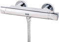 Thermostatic Shower Mixer Bar Valve, Chrome Plated P4306