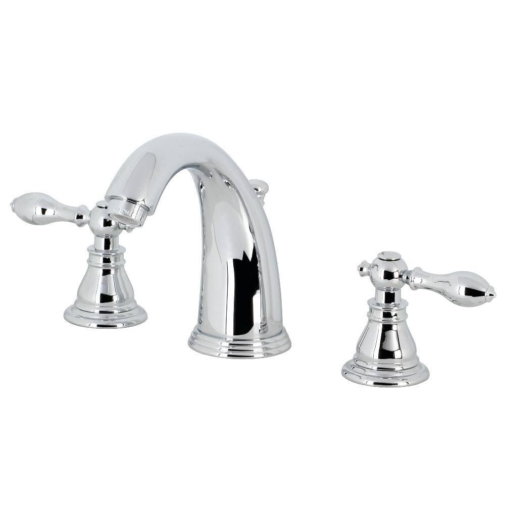 Widespread Bathroom Faucet with Pop-Up Antique Brass X52788