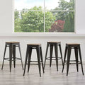 Solid Wood Bar & Counter Stool Brown T940