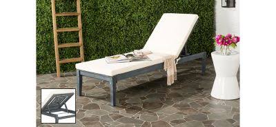 Ash Grey Beige Sunlounger G196