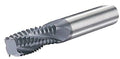 Helical Flute NPT Thread Mill, AlTiN Coated, 4 Flutes, 18 Pitch X887