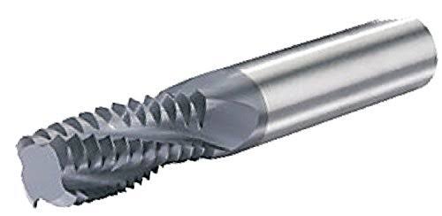 Helical Flute NPT Thread Mill, AlTiN Coated, 4 Flutes, 18 Pitch X887