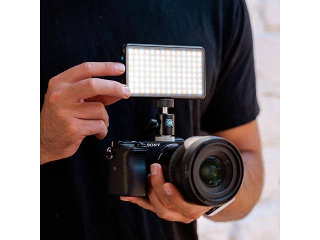 LED Light with Ball Head Camera Mount and Light Stand Adapter U261849
