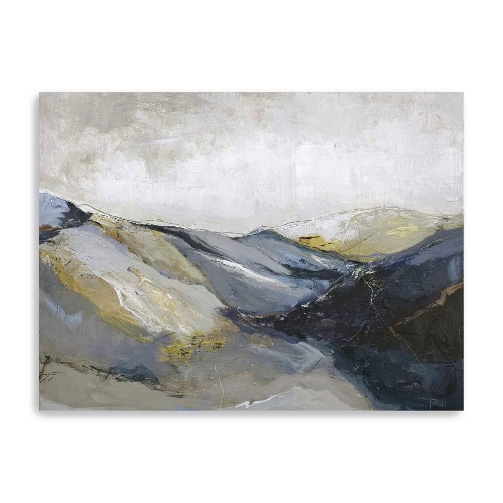Canvas Giclee Blue S881