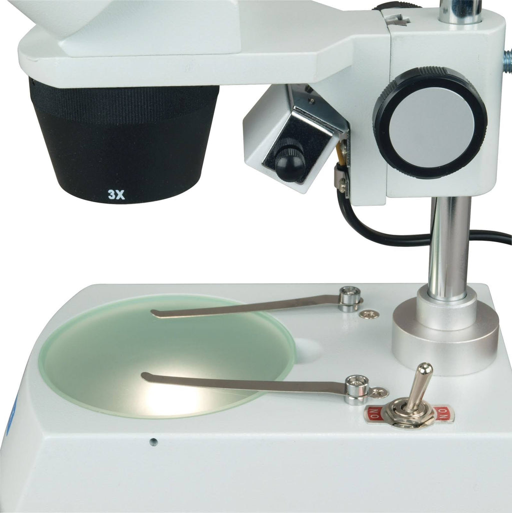 10X-30X Binocular Stereo Microscope with Dual Lights F271410