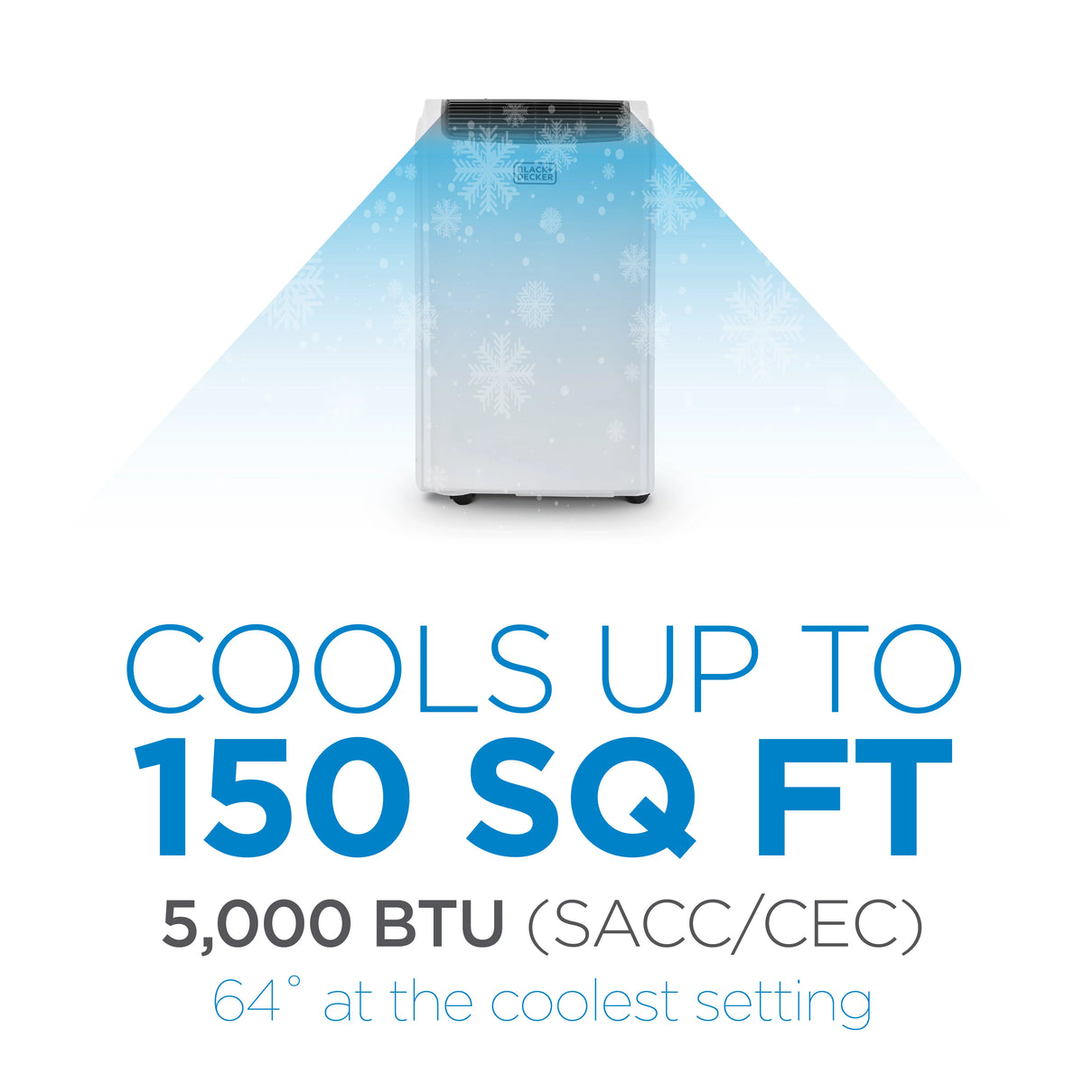 Portable Air Conditioner 5,000 BTU White W2132
