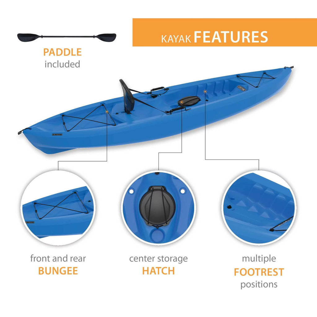 Sit-On-Top Kayak with Paddle Y26511