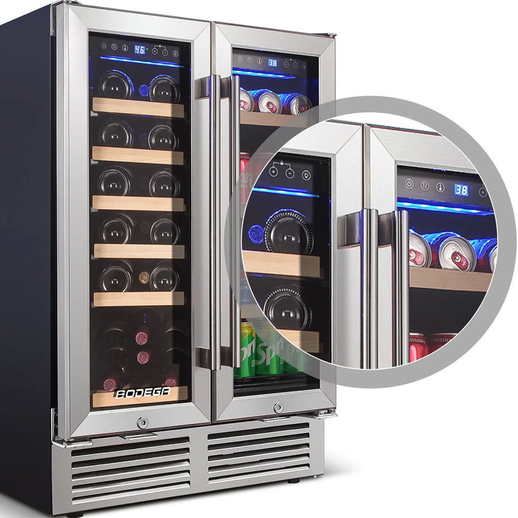 24'' Dual Zone Wine Refrigerator J882939