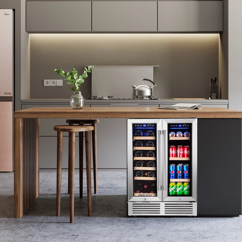 24'' Dual Zone Wine Refrigerator J882939