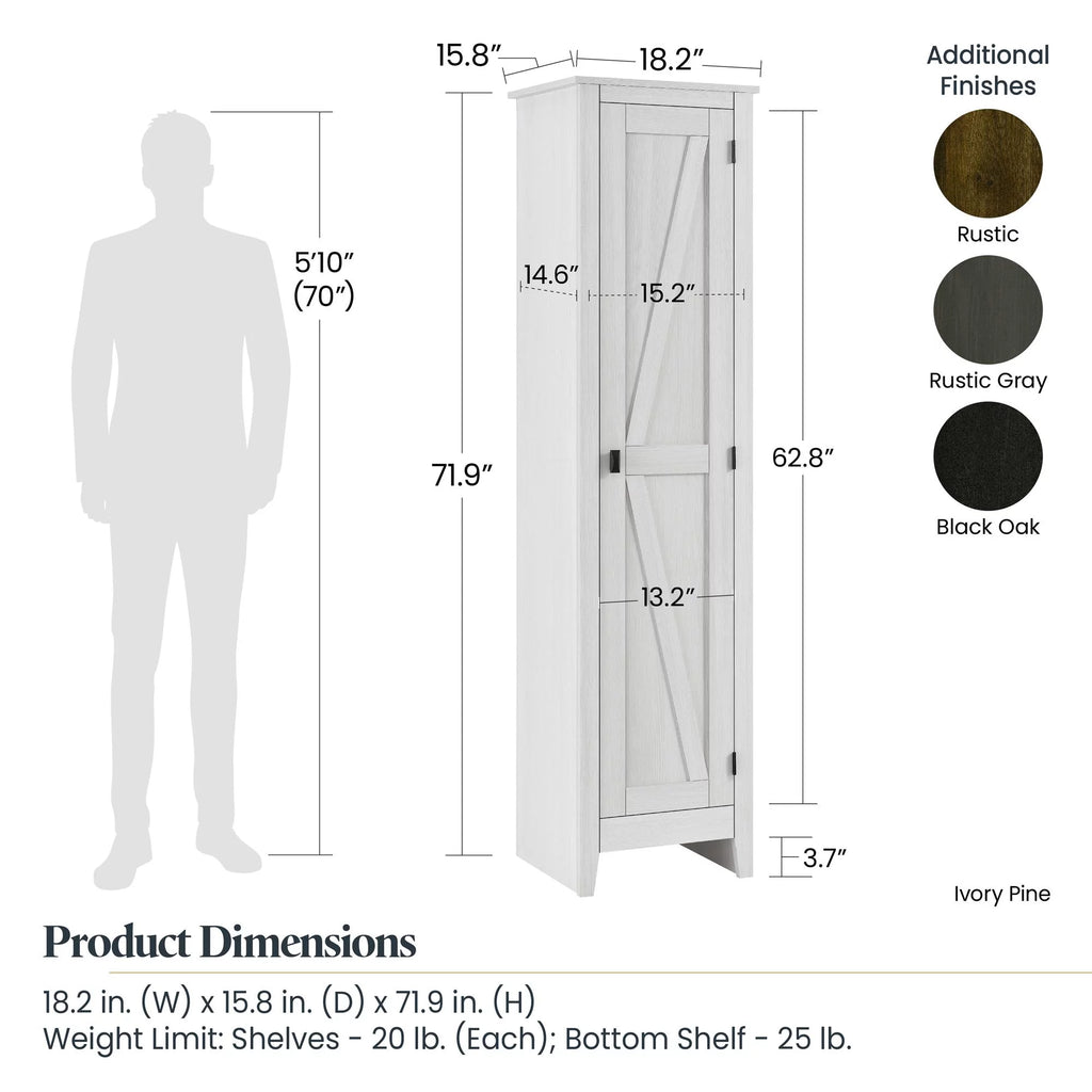 18" Wide Storage Cabinet G643