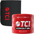 Sweat Belt and Topical Sweat Gel Workout Enhancer with Capsaicin Z50280