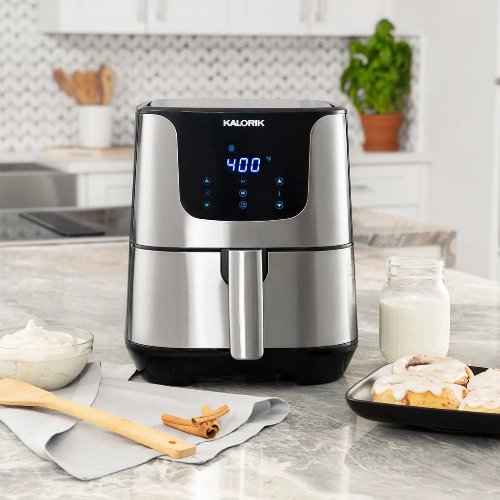 6 Quart Digital Air Fryer with Trivet U507227
