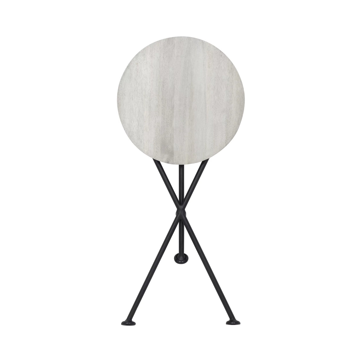 Portable Acacia Wood Side Table M395