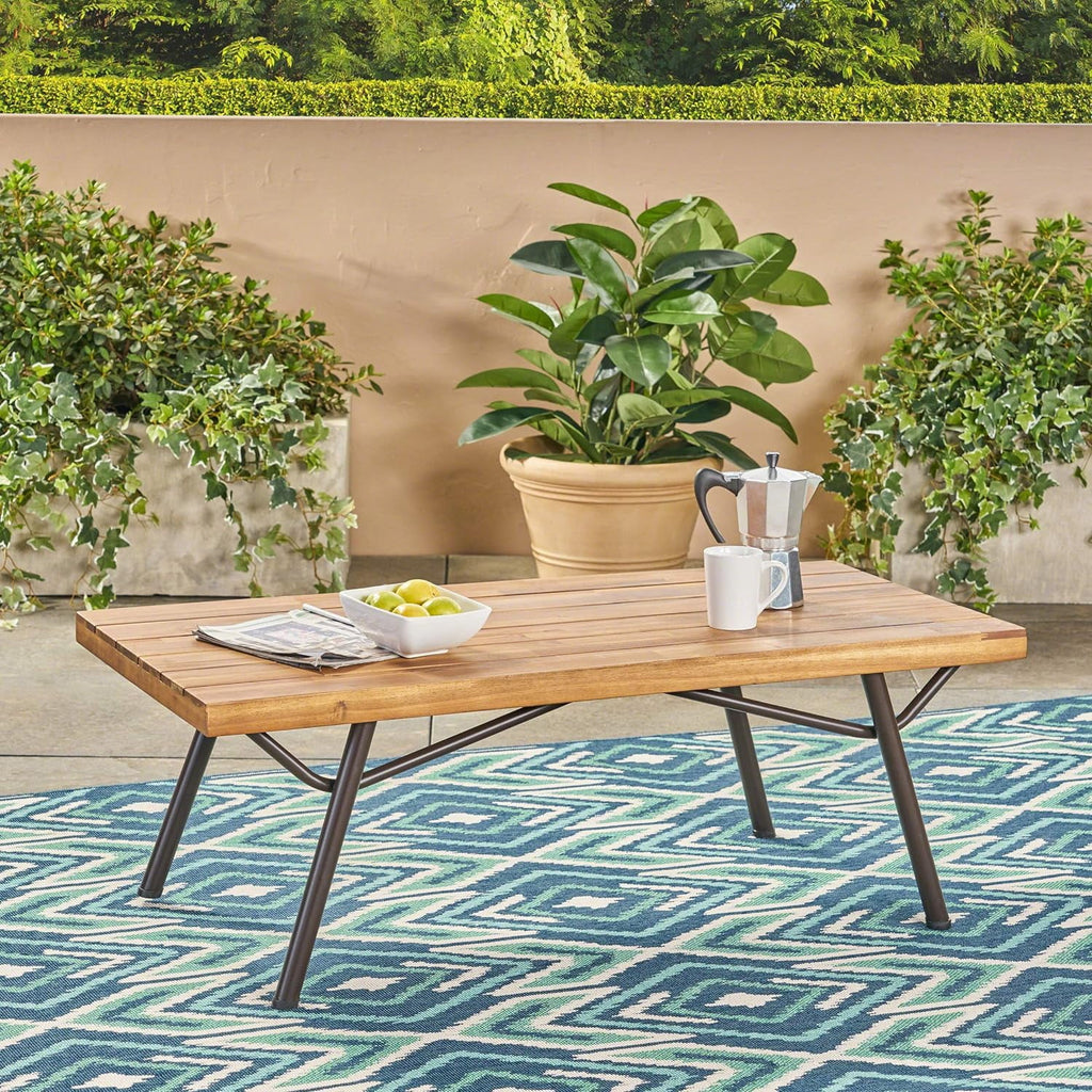Acacia Wood Coffee Table I58419