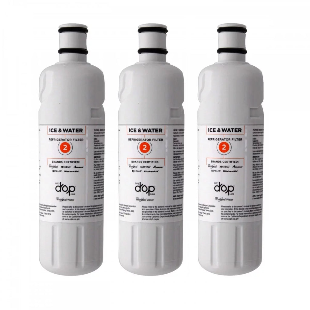 Refrigerator Ice & Water Filter 3 Pack W2606