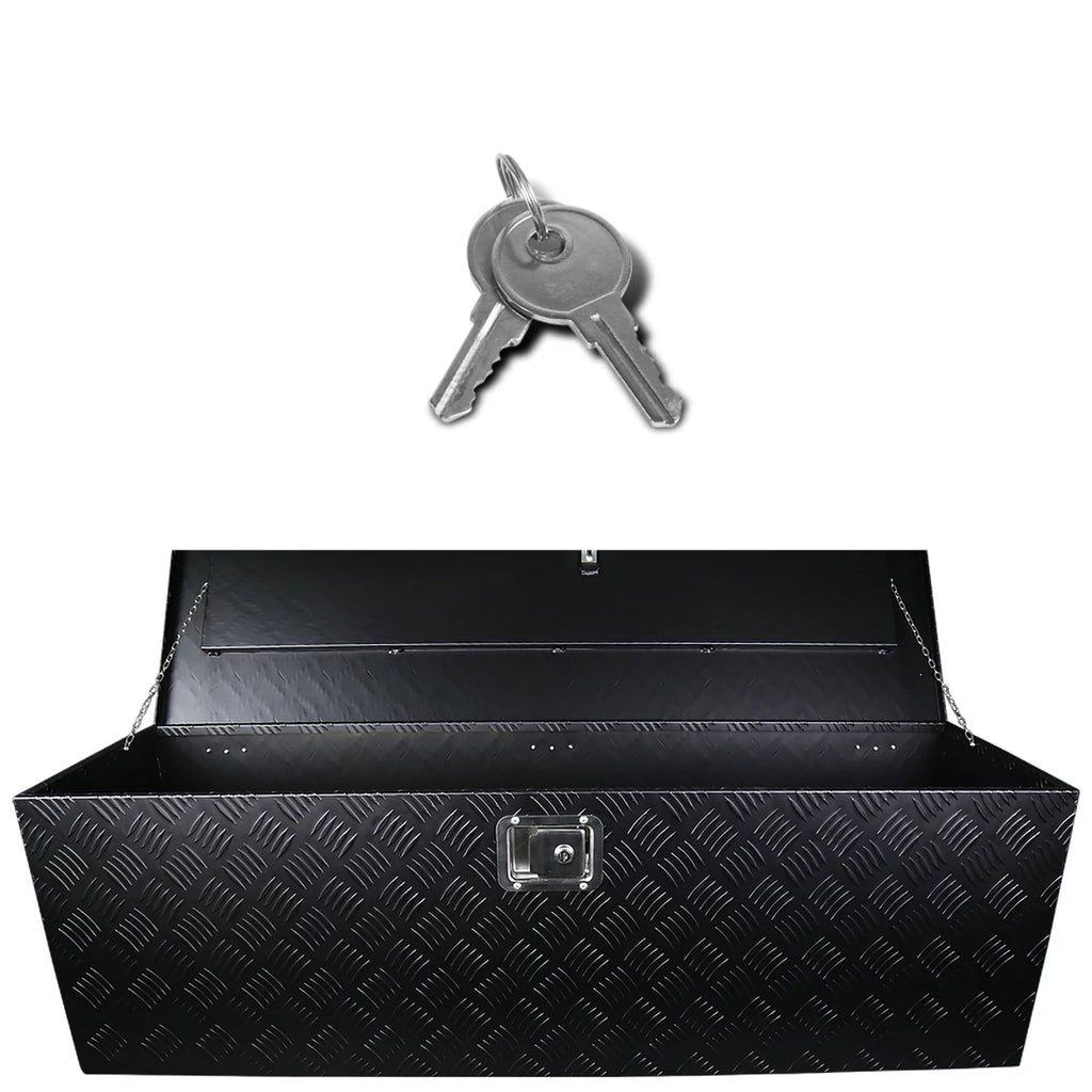 Heavy Duty Black Aluminum Truck Tool Box A859