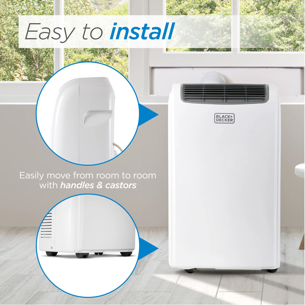 Portable Air Conditioner 5,000 BTU White W2132