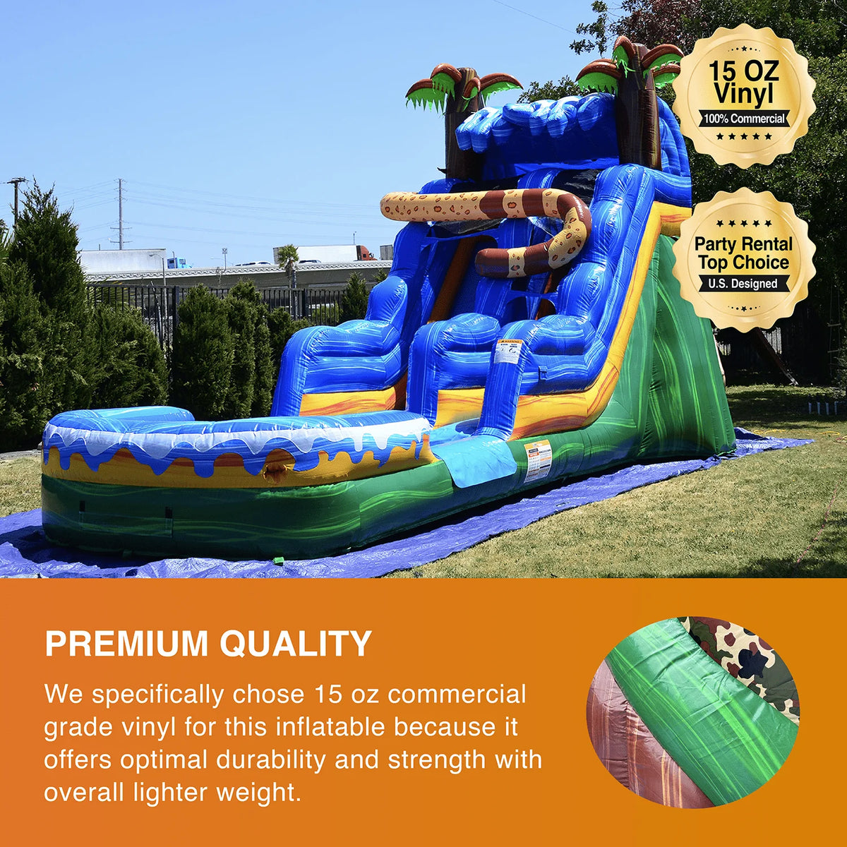 Commercial Grade Waterslide with Pool G188450