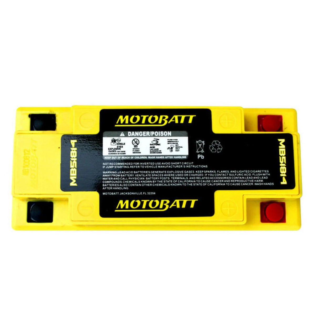 22Ah 220 CCA AGM Powersports Battery S866