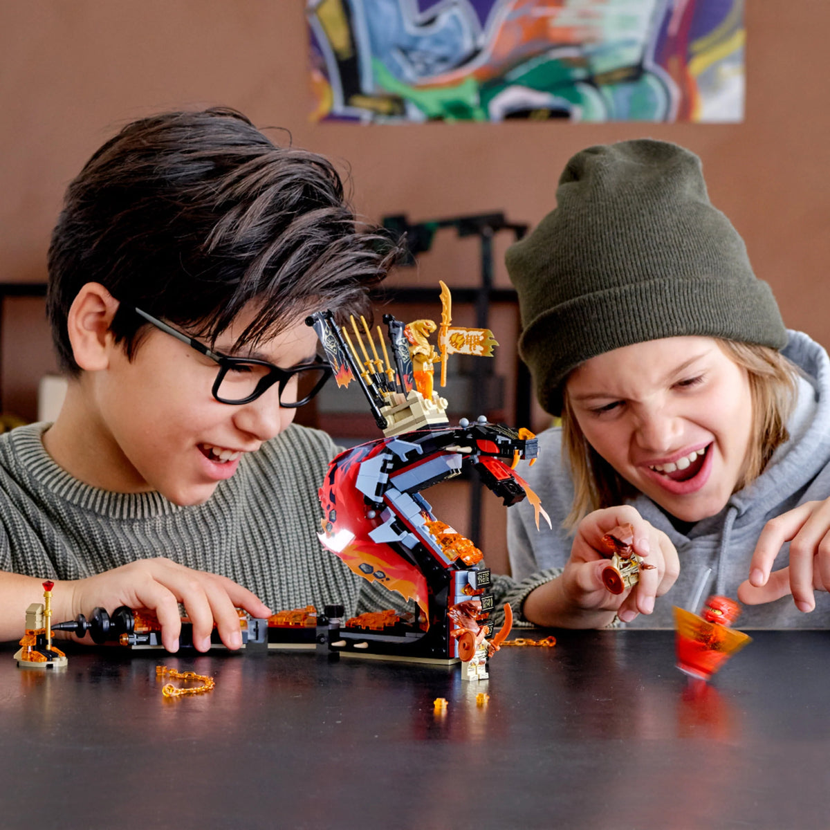 Building Toy with Ninja Minifigures 463 pieces I886