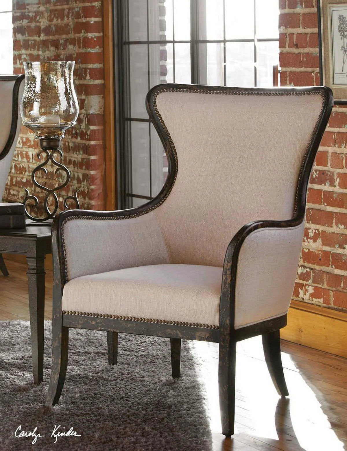 Wing Back Armchair P2565