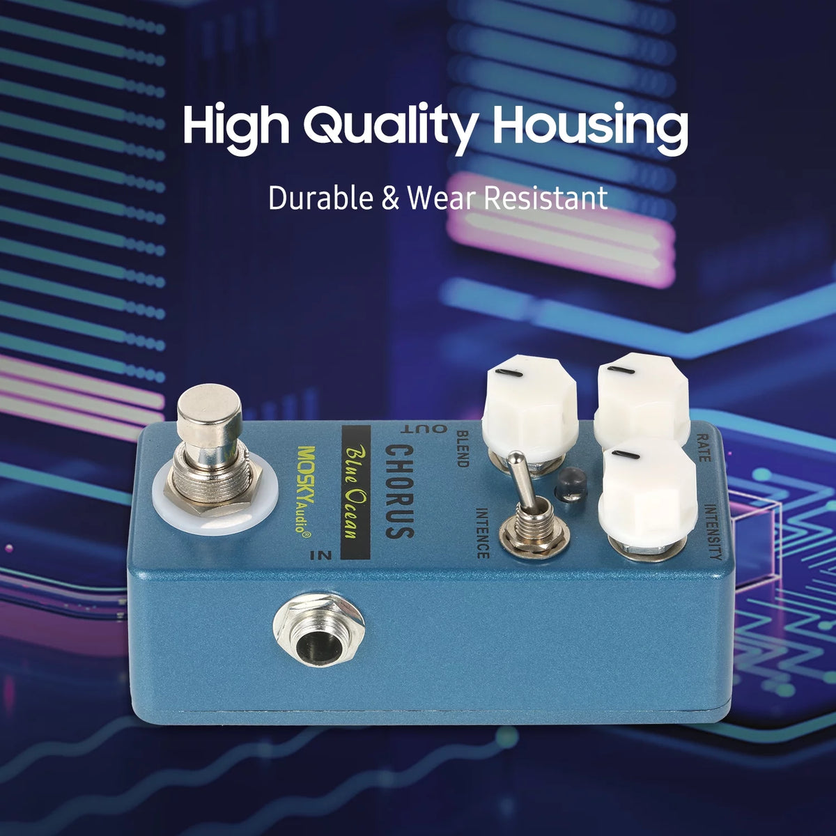Blue Ocean Chorus Guitar Effect Pedal K998549