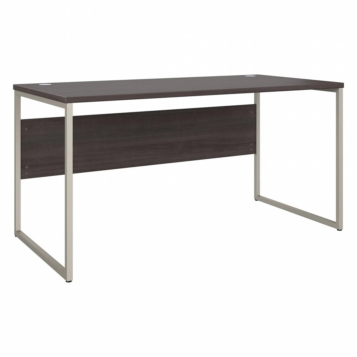 60W X 30D Computer Table Desk with Metal Legs in Storm Gray M331