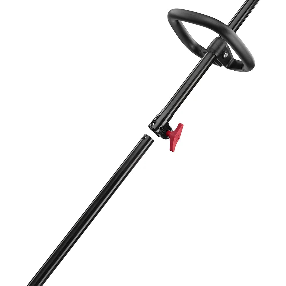 Black 2-Cycle Gas 25cc Curved Shaft String Trimmer S8176