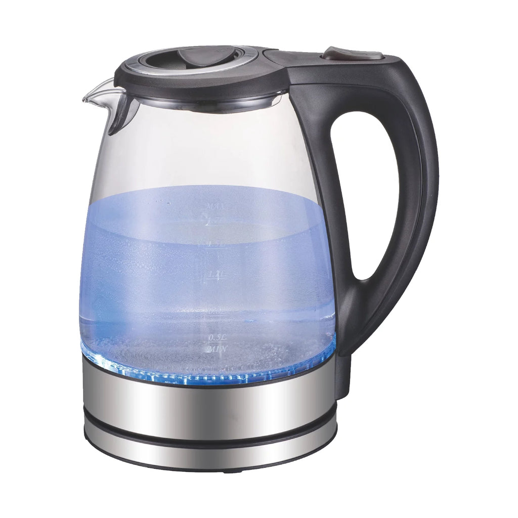 1.7L 1500W Glass Electric Kettle with Auto Shut-Off V698