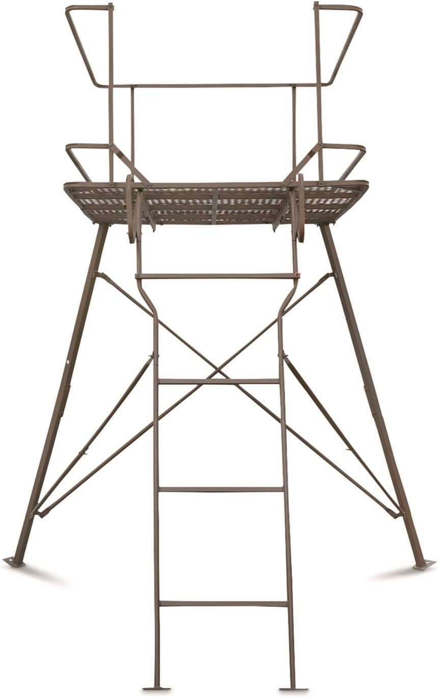 6 Foot 2-Man Elevated Hunting Tripod Stand U46132