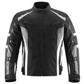 Motorcycle Jacket with CE Armor Water Resistant Textile C283891