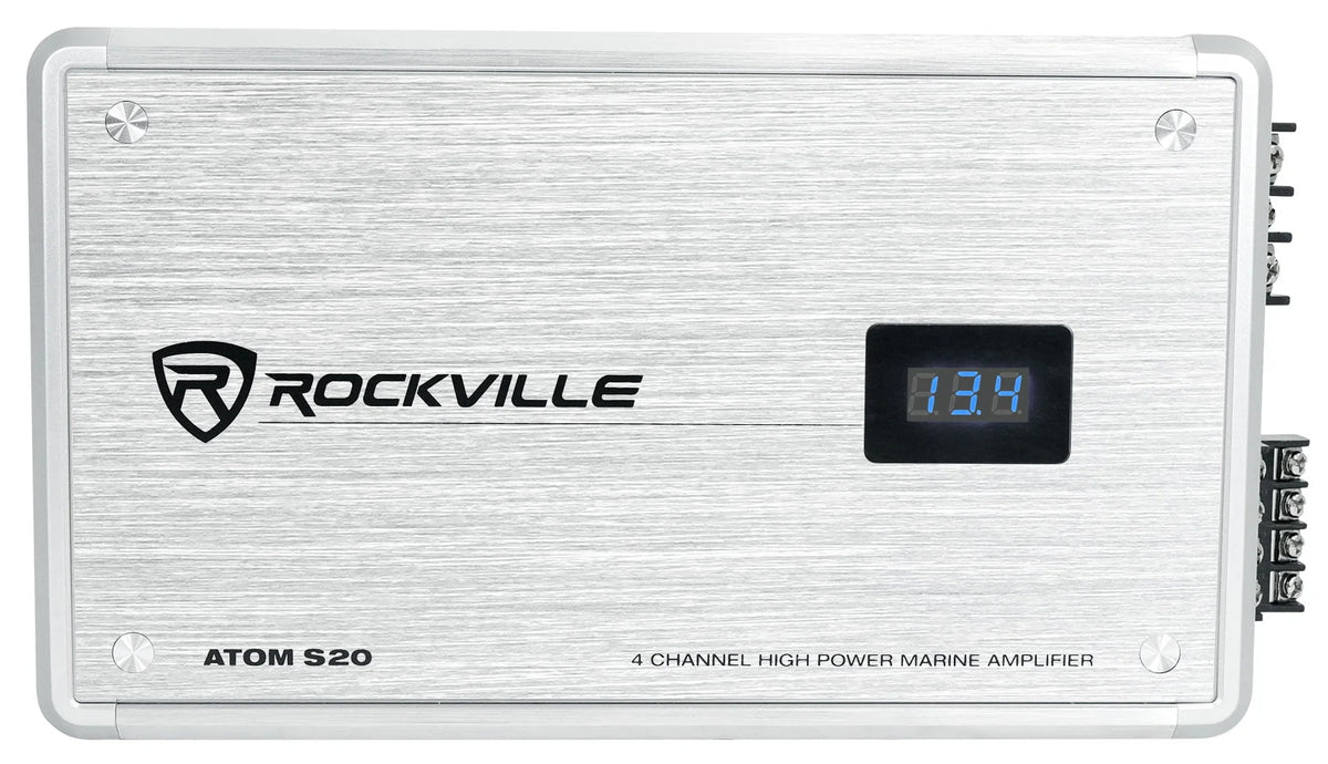 1600w 4 Channel Marine Bluetooth Amplifier H82905
