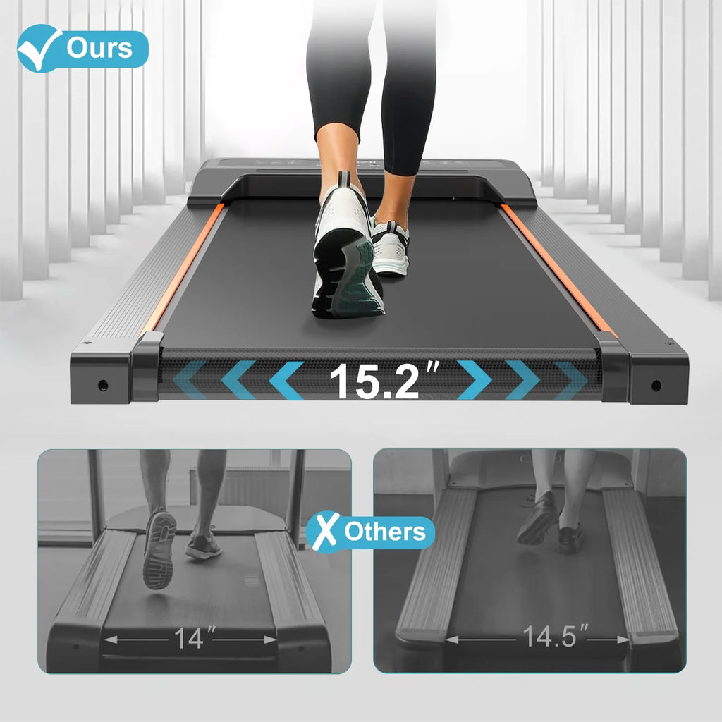 Portable Under Desk Walking Pad Treadmill with LED Display F94277