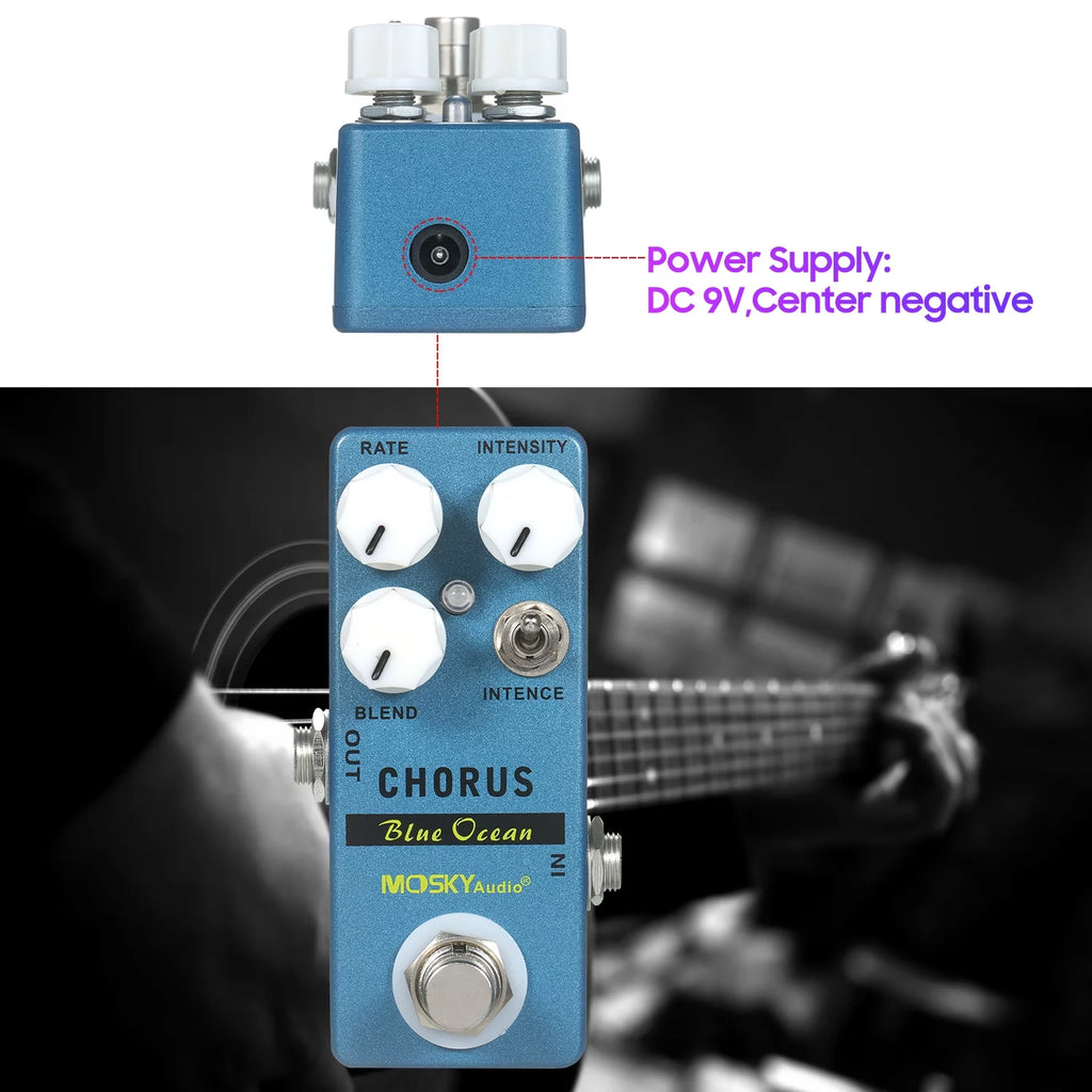 Blue Ocean Chorus Guitar Effect Pedal K998549