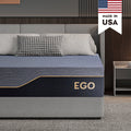 Black 14 inch Queen Memory Foam Mattress S1358
