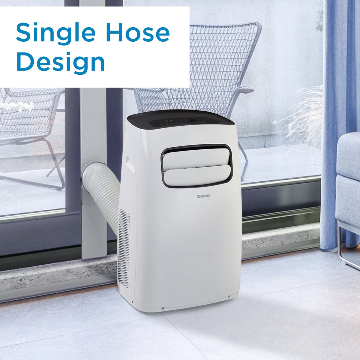 5800 BTU White Portable AC U69108
